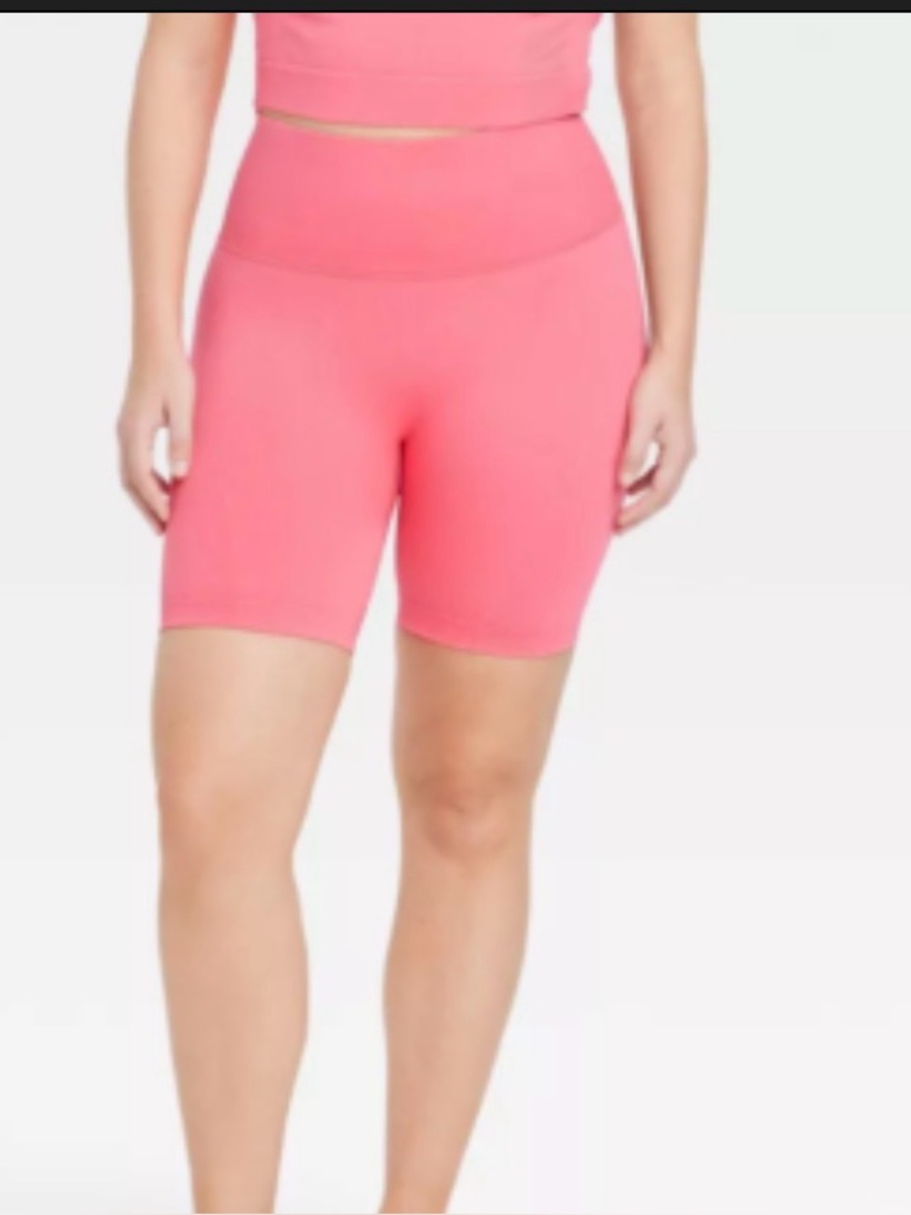 All in Motion - Seamless High Rise Rib Bike Shorts NWT